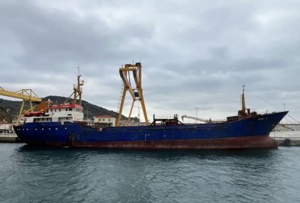 Derince Safi  port limani deniz dolgu 